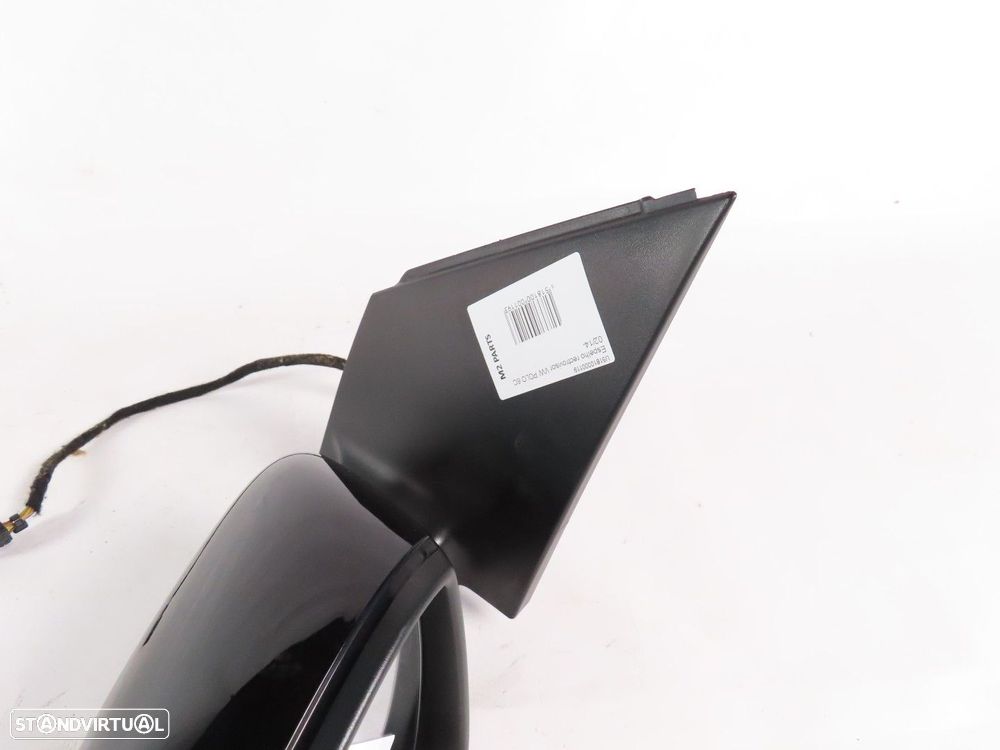Retrovisor Completo Esquerdo Seminovo/ Original VW POLO (6R1, 6C1) 6C1857507A9B9 - 2