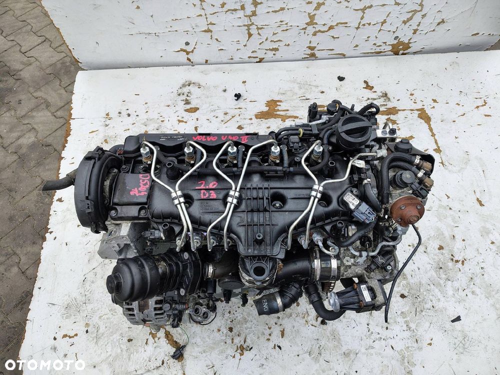 SILNIK KOMPLETNY D5204T6 VOLVO V40 2 II 2.0 D3 81 TYŚ KM - 1
