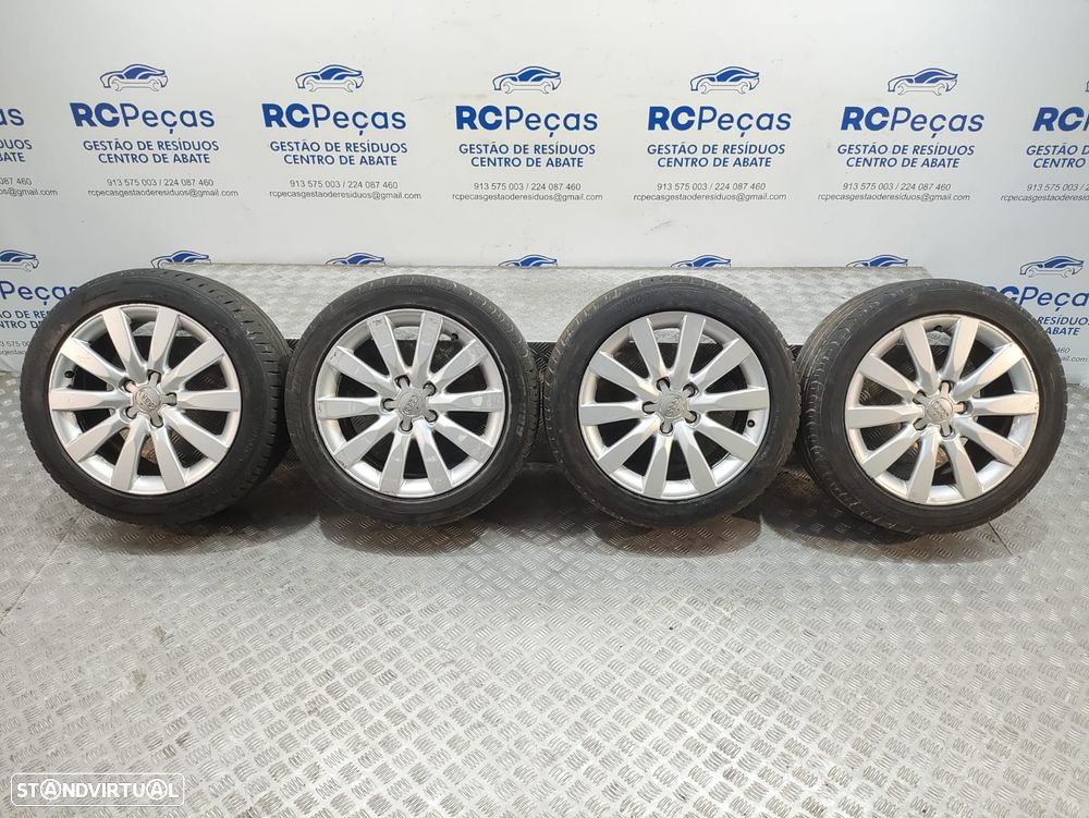 Conjunto Jantes 17 Audi A4 B8 8J ET47 5x112 - 8