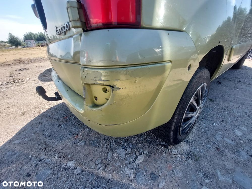 RENAULT KANGOO I LIFT ZDERZAK TYLNY TYŁ KOMPLETNY TED99 nr. 54/6 - 2