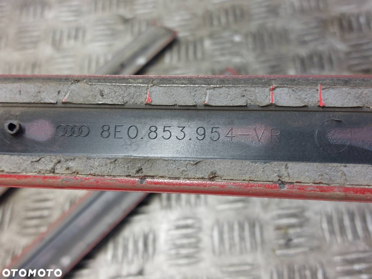 LISTWY DRZWI ŚRODKOWE AUDI A4 B6 2.0 20V ALT LY3J 8E0853963 8E0853964 - 11