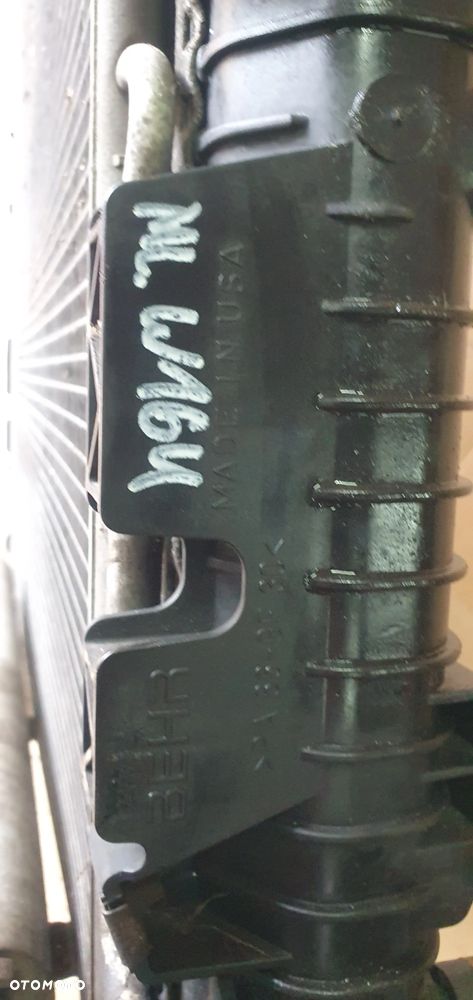 Chłodnica chłodnice wody klimatyzacji Mercedes ML W164 3.0 CDI A2515000054 A2515000004 - 10