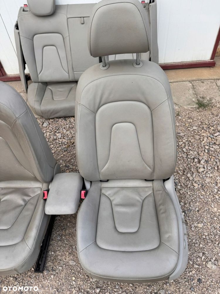 FOTELE KANAPA SKÓRA JASNE TUNEL AUDI A5 8T 5 DRZWI SPORTBACK - WAWA - 2