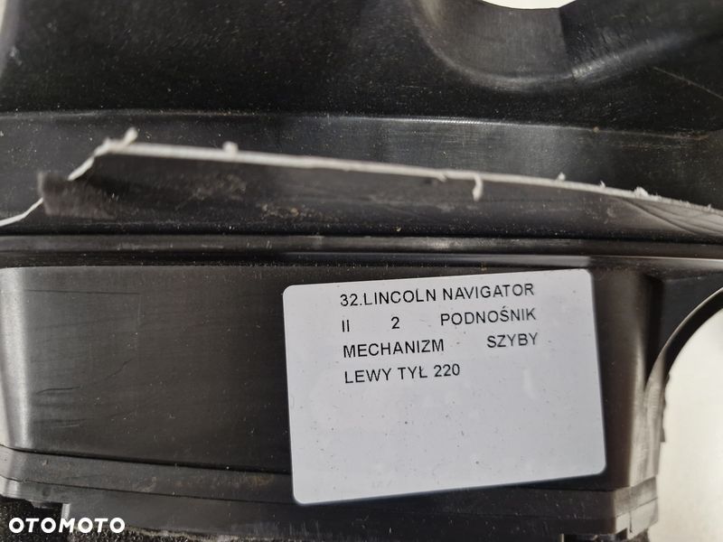 lincoln navigator 2 ii podnośnik mechanizm szyby lewy tył tylny silniczek - 6