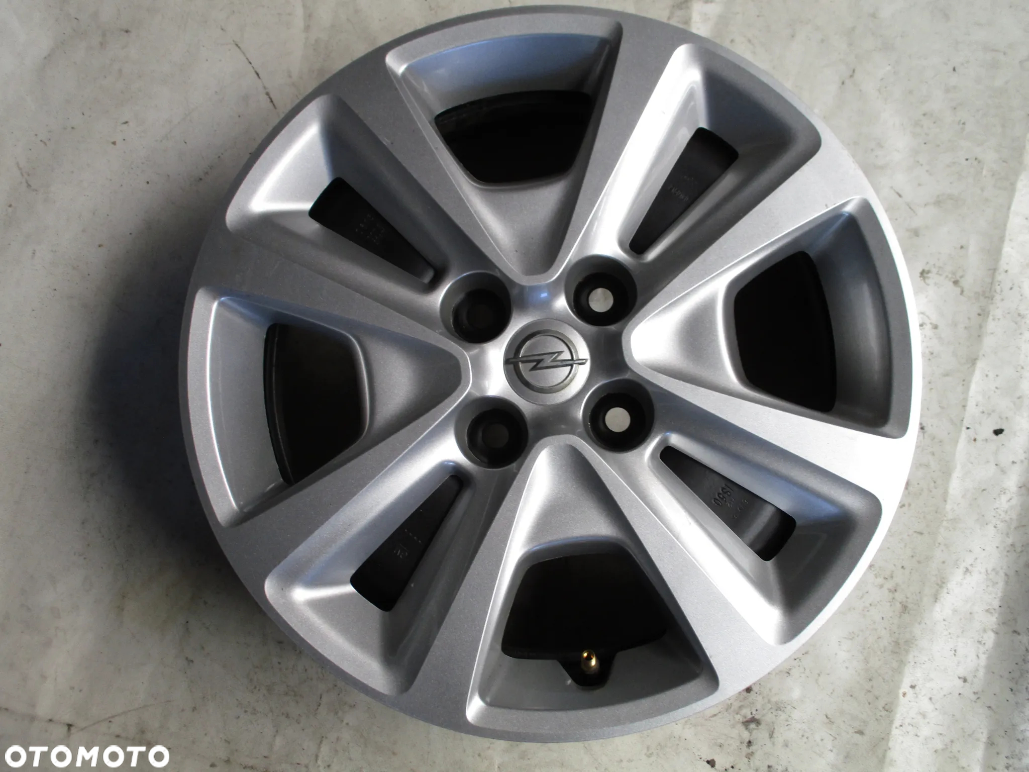 FELGI STRUKTURALNE 15 OPEL ADAM CORSA D KARL ET50 + KOŁPAKI + CZUJNIKI - 6