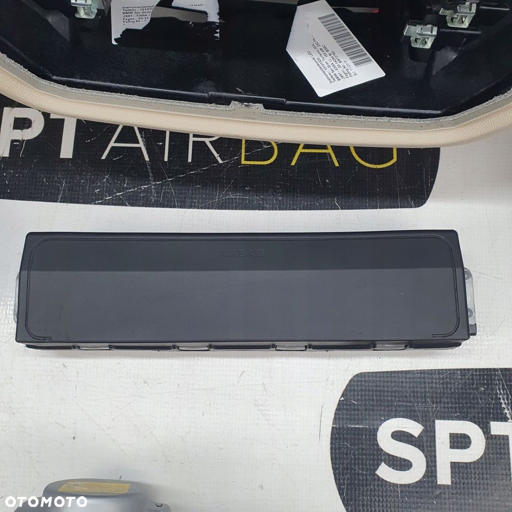 BMW G32 SERIA 6 DESKA ROZDZIELCZA KONSOLA KOKPIT PULPIT PODUSZKI AIRBAG AIR BAG PASY KIT SET - 12