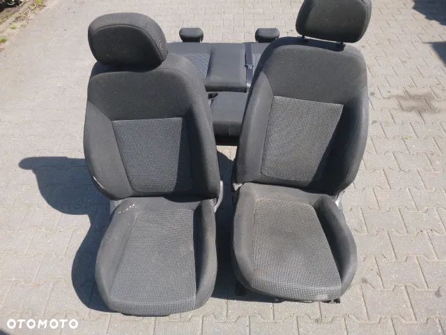 FOTEL FOTELE LEWY PRZÓD PRAWY PRZÓD + TYLNA KANAPA OPEL CORSA D 5D - 1