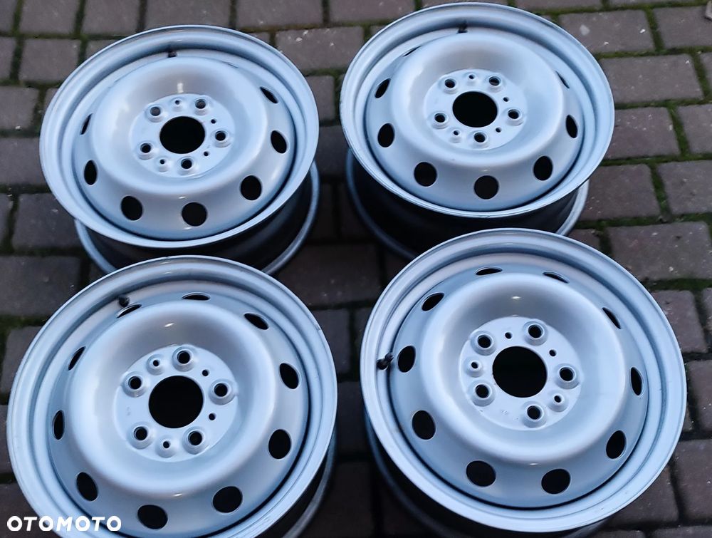 Felgi Stalowe Oryg. Fiat Ducato Peugeot Boxer Citroen Jumper 15 Cali 5x118 6Jx15 Et68 1395239080 Demo Bdb!! - 1