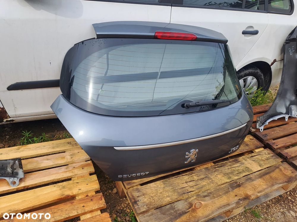 Peugeot 308 HB 5D kompletna klapa bagażnika drzwi kod lakieru KTH i inne
