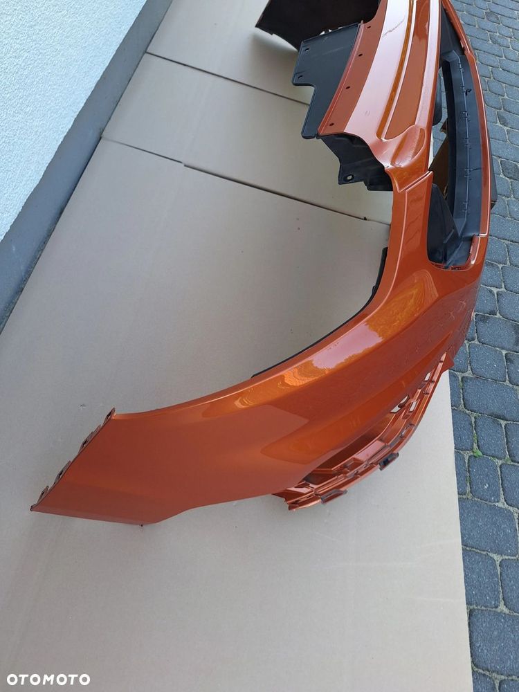 FORD TRANSIT CUSTOM LIFT 17- 18-22 NIE KLEJONY! B.ŁADNY ZDERZAK PRZÓD PRZEDNI+STELAŻ WZMOCNIENIE ORYG JK21-17F003-A WYSY - 4