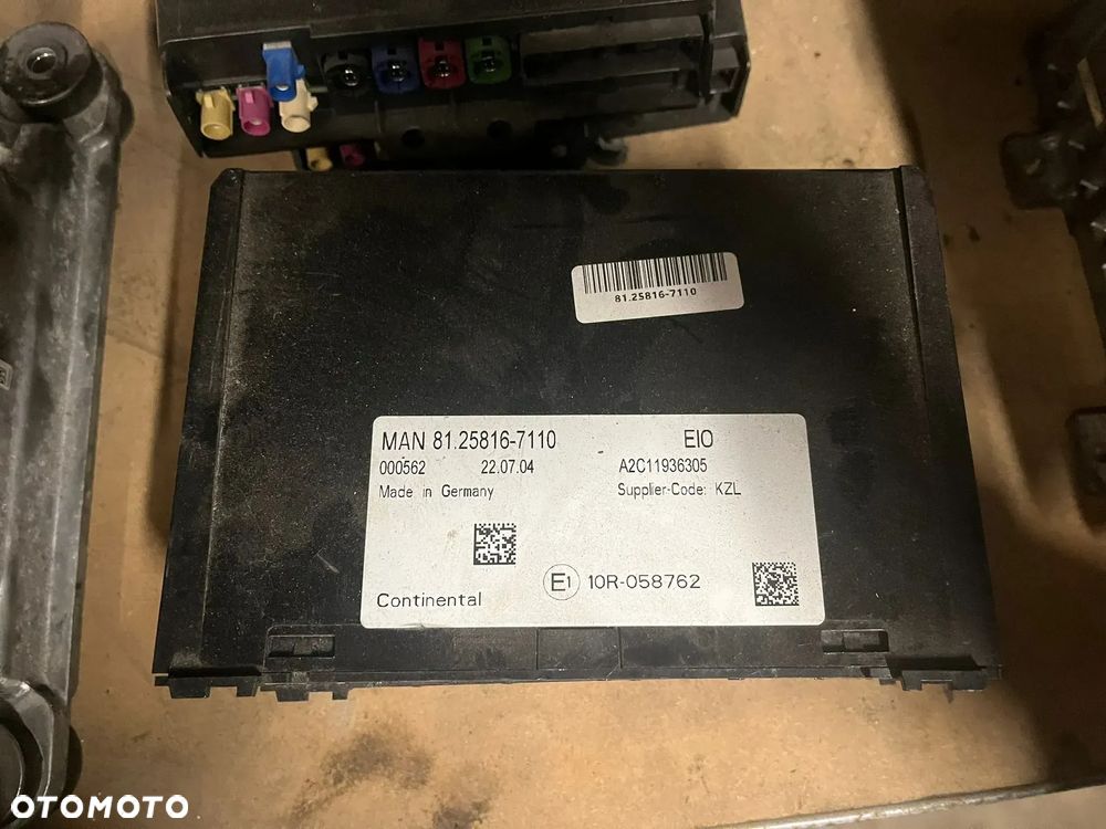 Jednostka sterująca MAN E6 TGX TGS 81.25816-7110 stan nieznany - 1