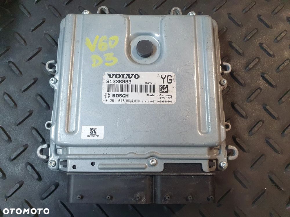 STEROWNIK SILNIKA KOMPUTER VOLVO V60 I S60 II 2.0D 31336983  0281018414 - 1