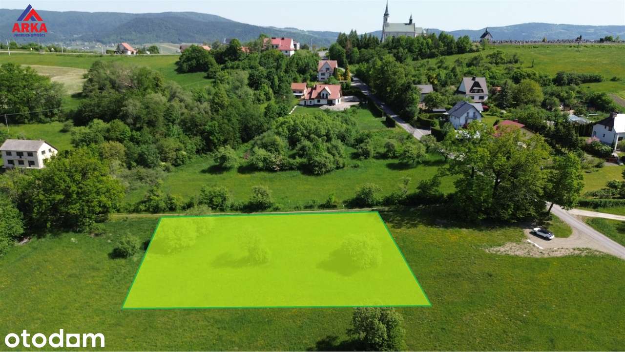 Widokowa działka z WZ – południowy stok, panorama - Pełny obrazek: 5/10