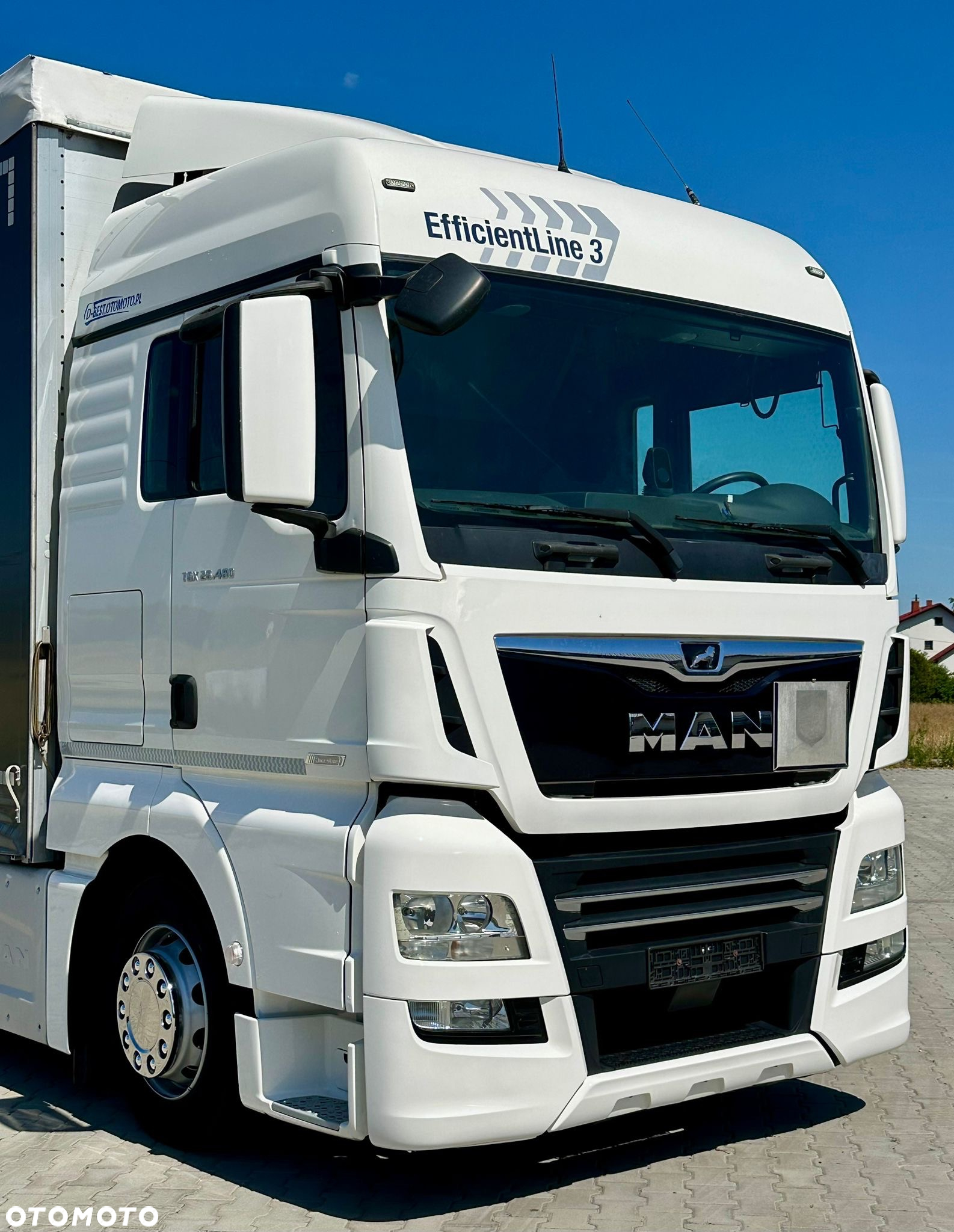 MAN TGX 26.460 / FIRANKA / 19 EUROPALET / 7.75 M / 6X2 / OŚ PODNOSZONA / AUTOMAT / NISKI PRZEBIEG / 2019 ROK - 8