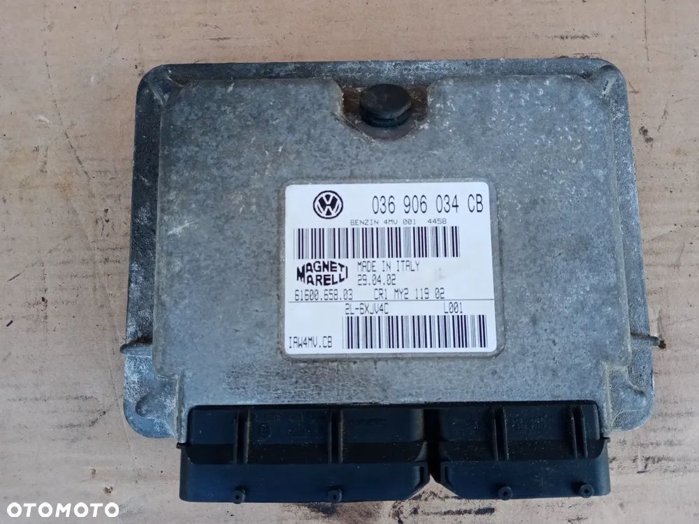 Komputer sterownik silnika Skoda Fabia I 1.4 16V 036906034CB - 1