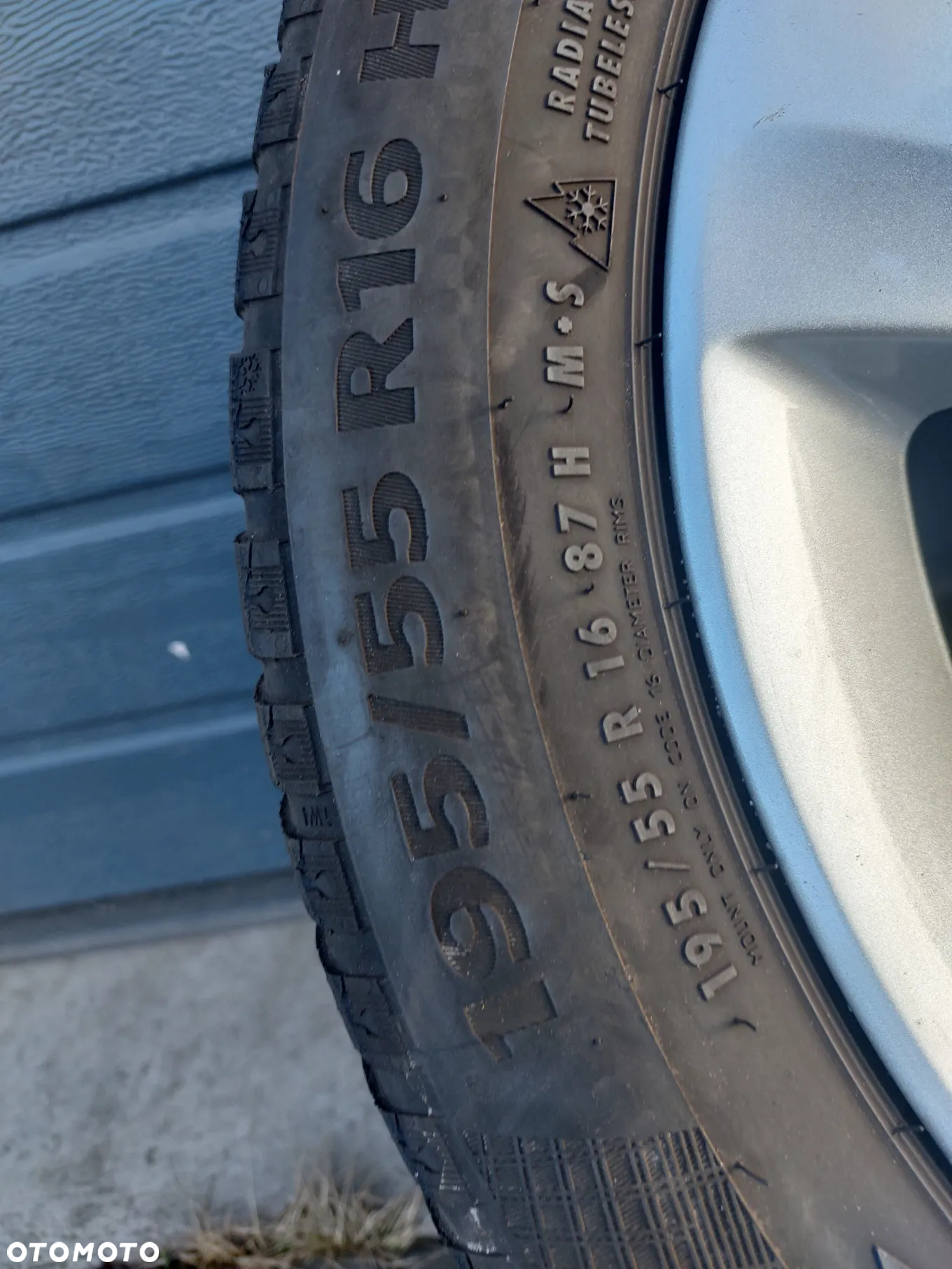 OPEL CORSA D KOŁA FELGI ALUMINIOWE R16 6J ET40 5X110 ORYGINAŁ JAK NOWE OPONY ZIMOWE CONTINENTAL WINTER CONTACT TS860 195/55 16 DOT17 - 7