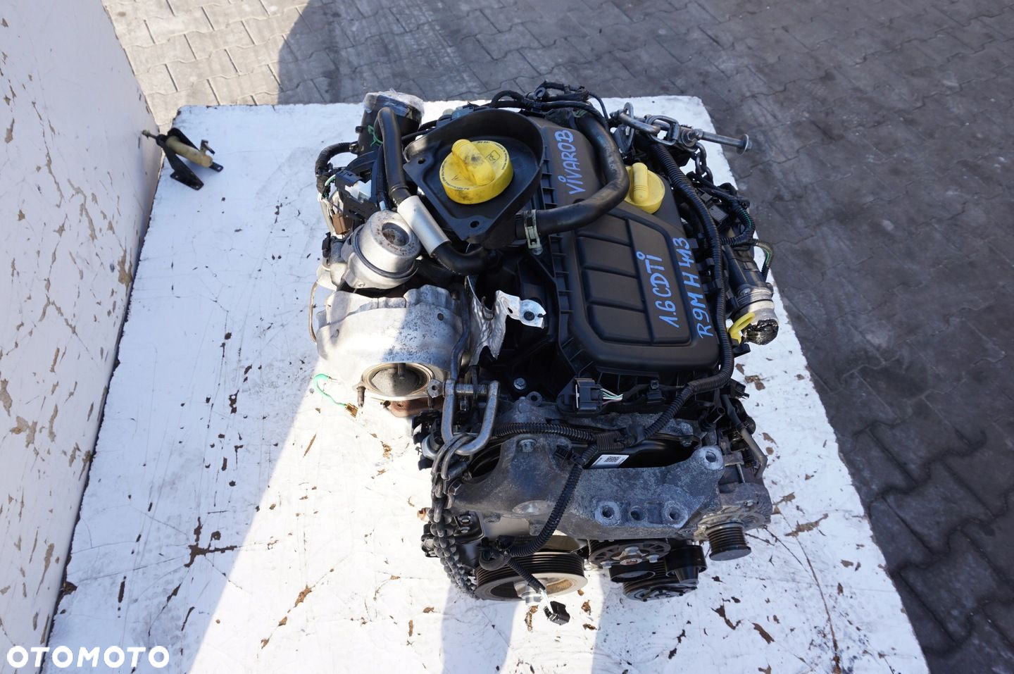 SILNIK R9M H413 OPEL VIVARO B 1.6 CDTI KOMPLETNY 98 TYS KM - 4