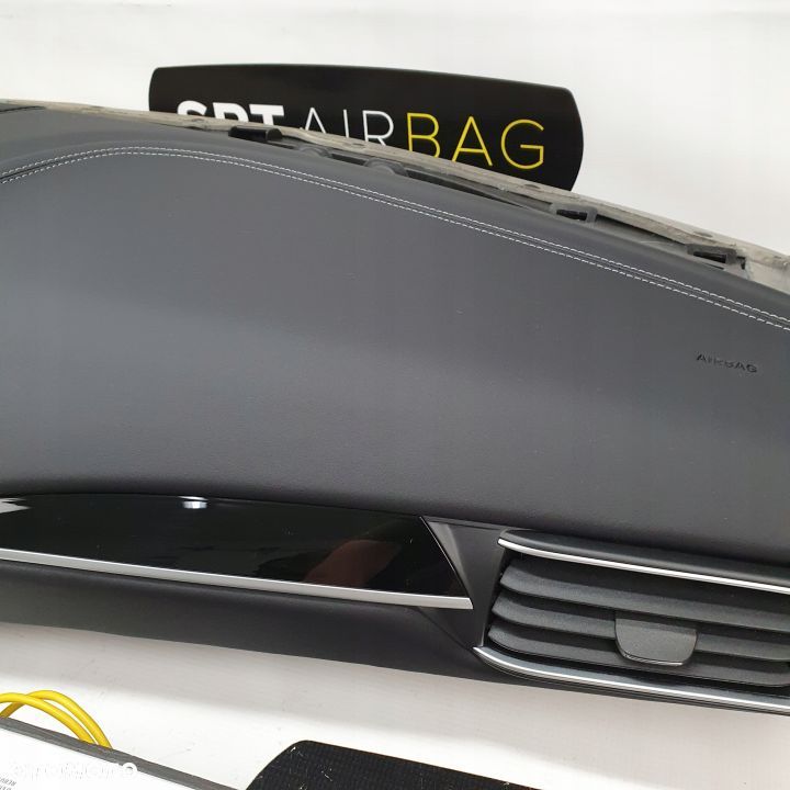 MASERATI LEVANTE DESKA ROZDZIELCZA KONSOLA KOKPIT PULPIT PODUSZKI AIRBAG AIR BAG PASY KIT SET - 7
