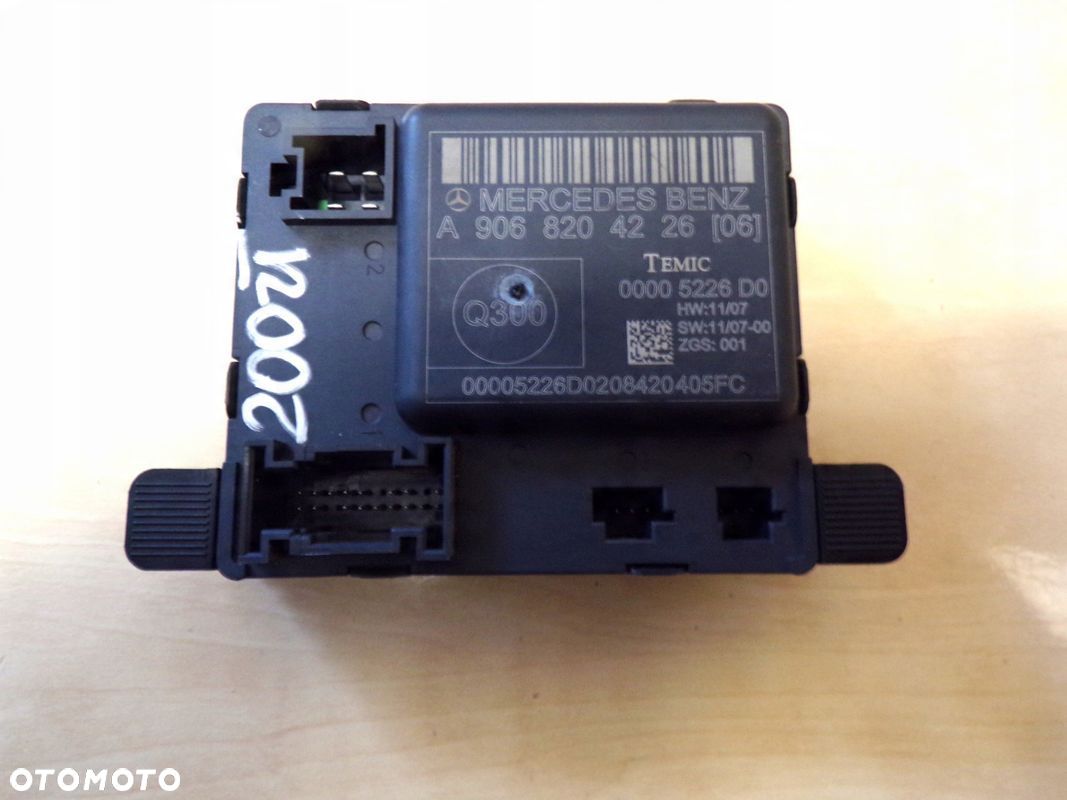 VW CRAFTER SPRINTER 906 06- MODUŁ SENSOR STEROWNIK DRZWI PRZÓD 9068204226 - 1