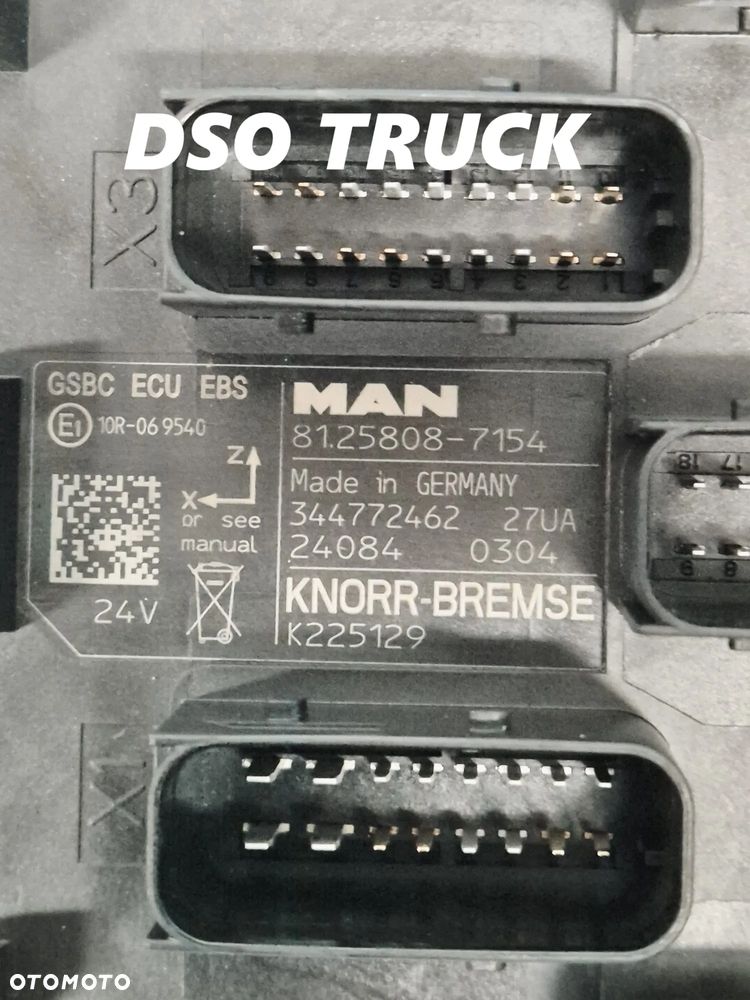 81258087154 Sterownik EBS KNORR moduł komputer MAN 344772462 - 2