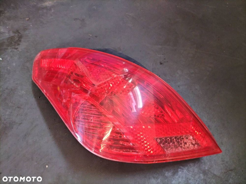KOMPLETNY TYŁ KLAPA BAGAŻNIKA ZDERZAK TYŁ LAMPY PEUGEOT 308 T7 HB KTPD - 3