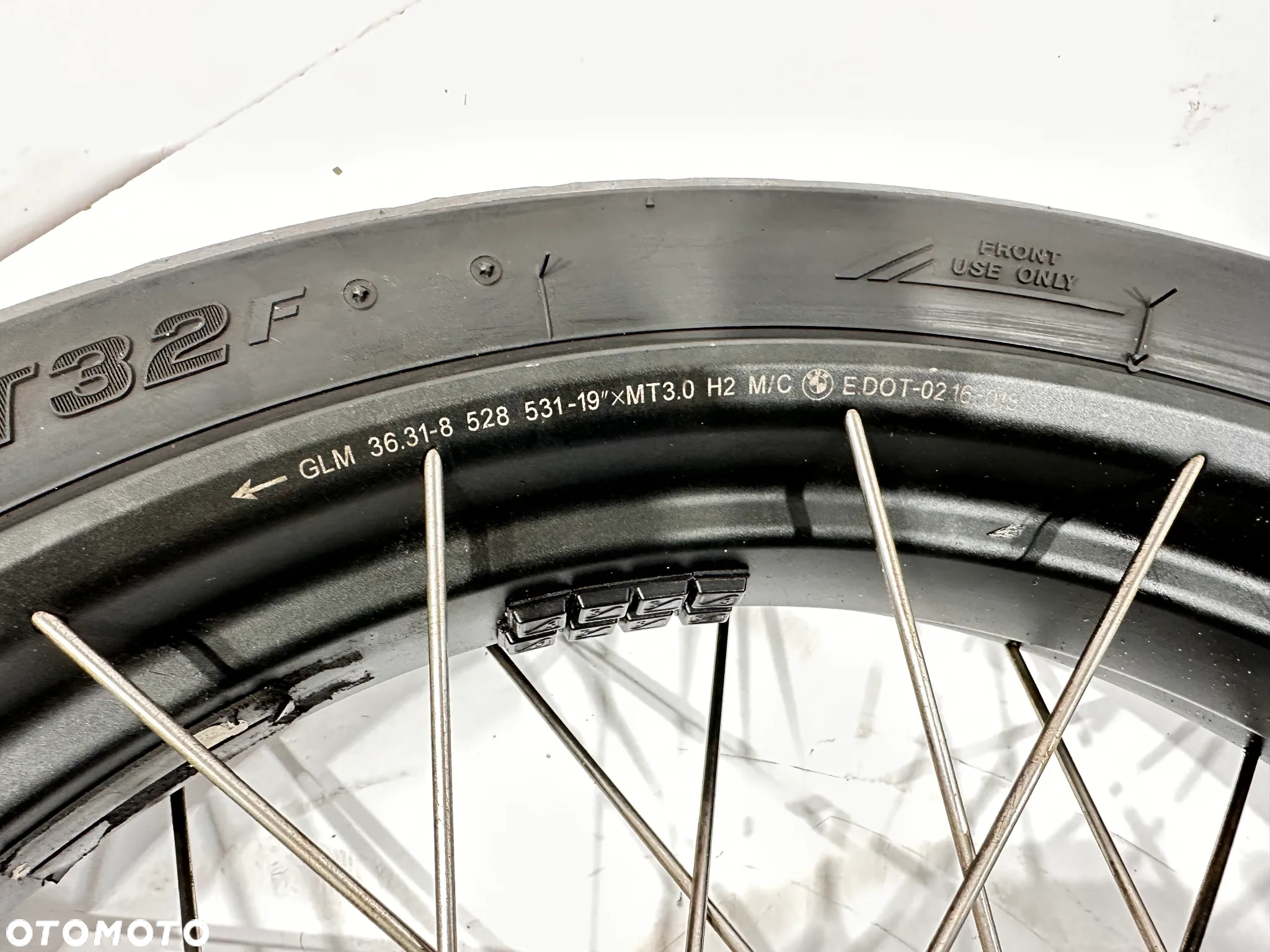 Felga przód 120/70/19 19X3 BMW R1200 GS R1250 GS - 3