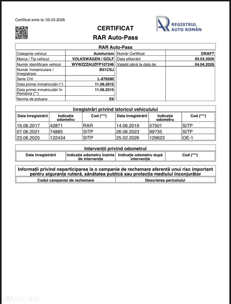 Volkswagen Golf 1.6 TDI BlueMotion Technology DSG Lounge - 22