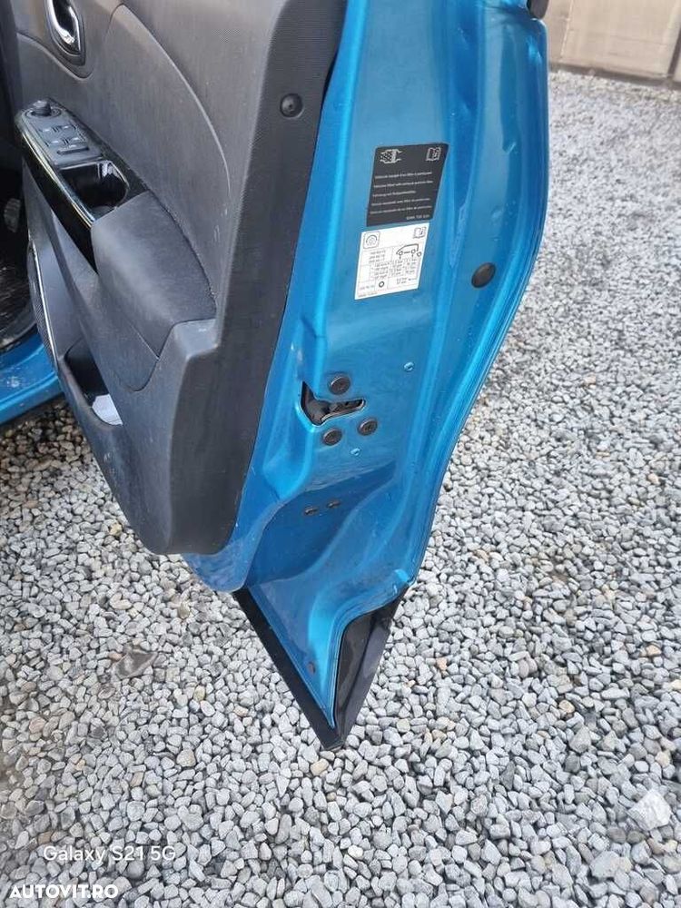 Usa Dreapta Fata Renault Captur 2013 - 2017 SUV 4 Usi Albastru (1348) - 4