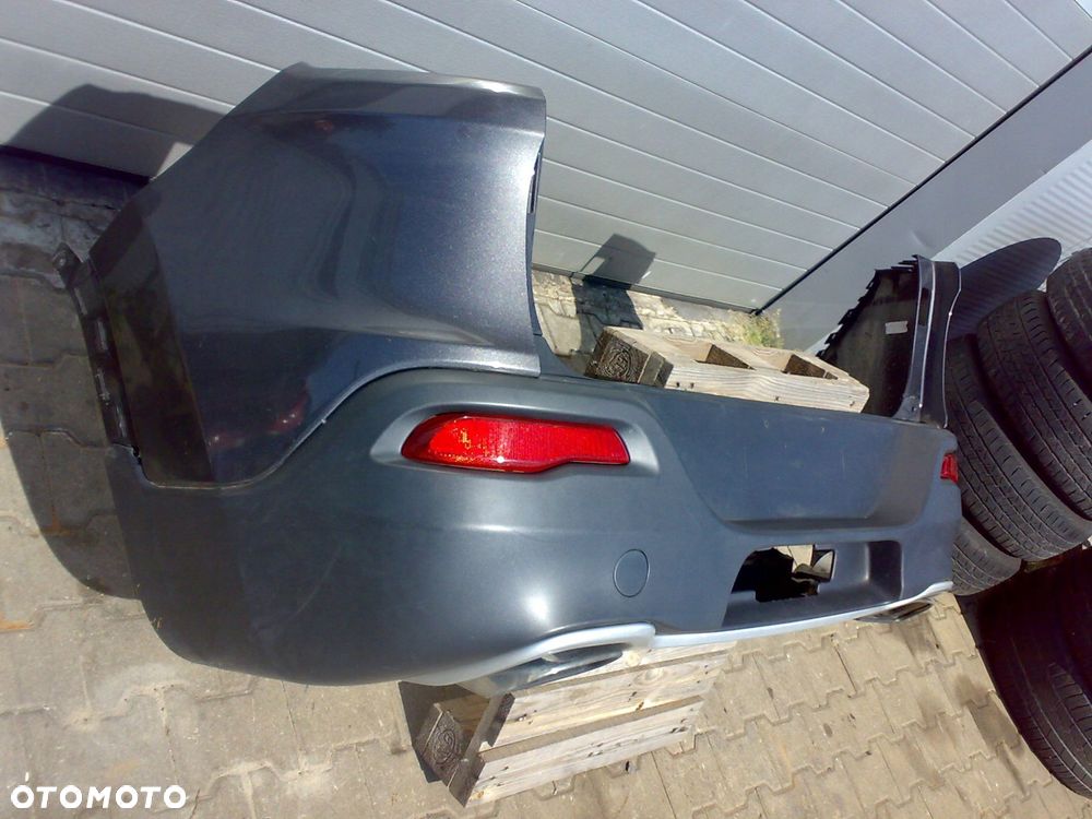 jeep cherokee kl v limited 14-18 zderzak tylny tył kpl. idealny 3.2v6 - 2