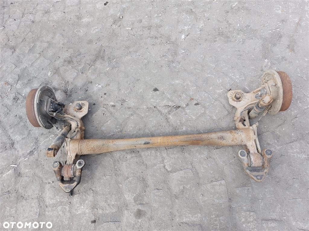 BELKA TYŁ POD PRZYCZEPĘ Opel Combo C 2001-2011R BĘBNY 4 ŚRUBY 4X100 - 1