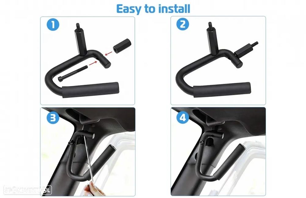 Pegas de Apoio JEEP Wrangler III JK (2007 a 2017) - 4