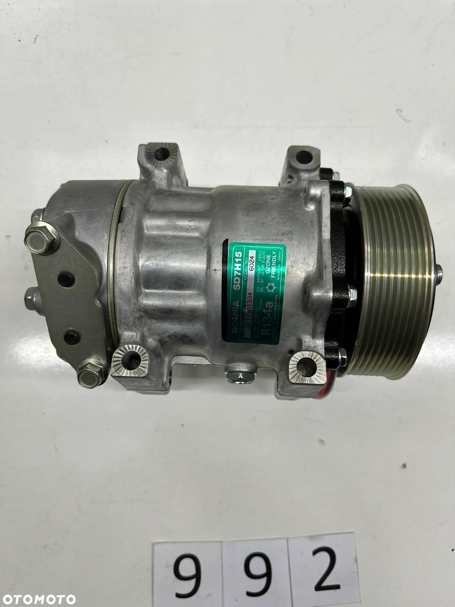 Sprężarka, kompresor, pompa klimatyzacji Scania SD7H15, 570894 - 1