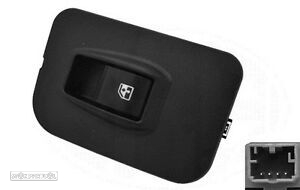 Comando Botoes botao  interruptor vidros citroen nemo / peugeot bipper / fiat fiorino (novo) - 2
