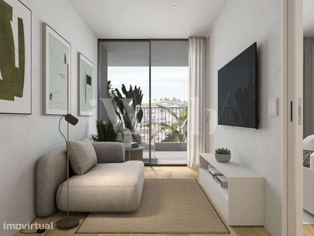 T2 Duplex com 2 Estacionamentos + Piscina, Ginásio e Jardim Última ... - Grande imagem: 2/16