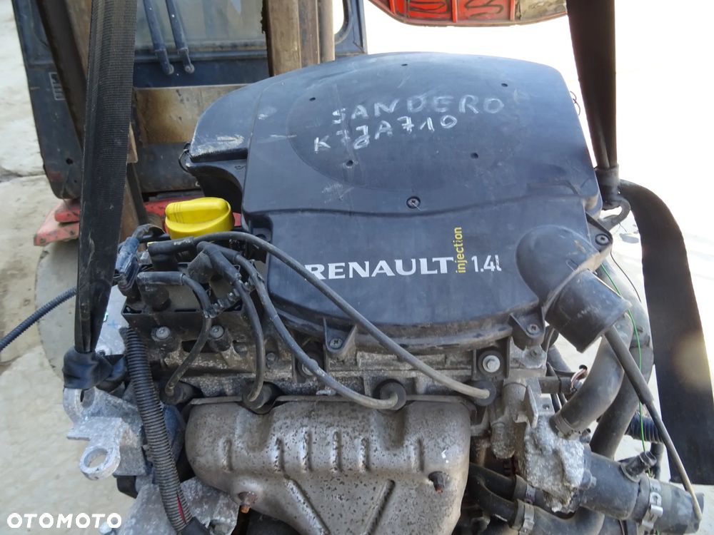 Silnik Dacia Sandero I 1.4 8V K7JA710 (Goły Słupek)