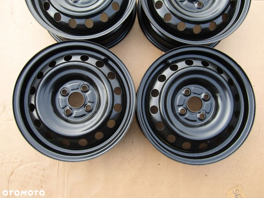 4x Felgi 15 Toyota Yaris II III IQ Hyundai i20 Getz Kia Rio I II III 5,5j 4x100 ET45 - 6