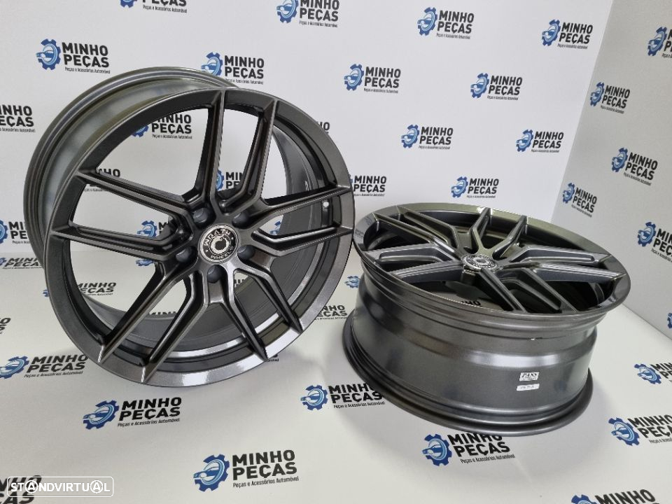 Jantes Wrath (WF-14) em 19" BMW Gloss Graphite - 5