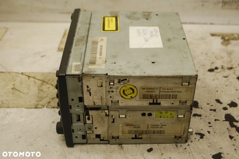 RADIO FABRYCZNE RADIOOTWARZACZ CD A2108204889 MERCEDES CLK W208 ML W163 - 2
