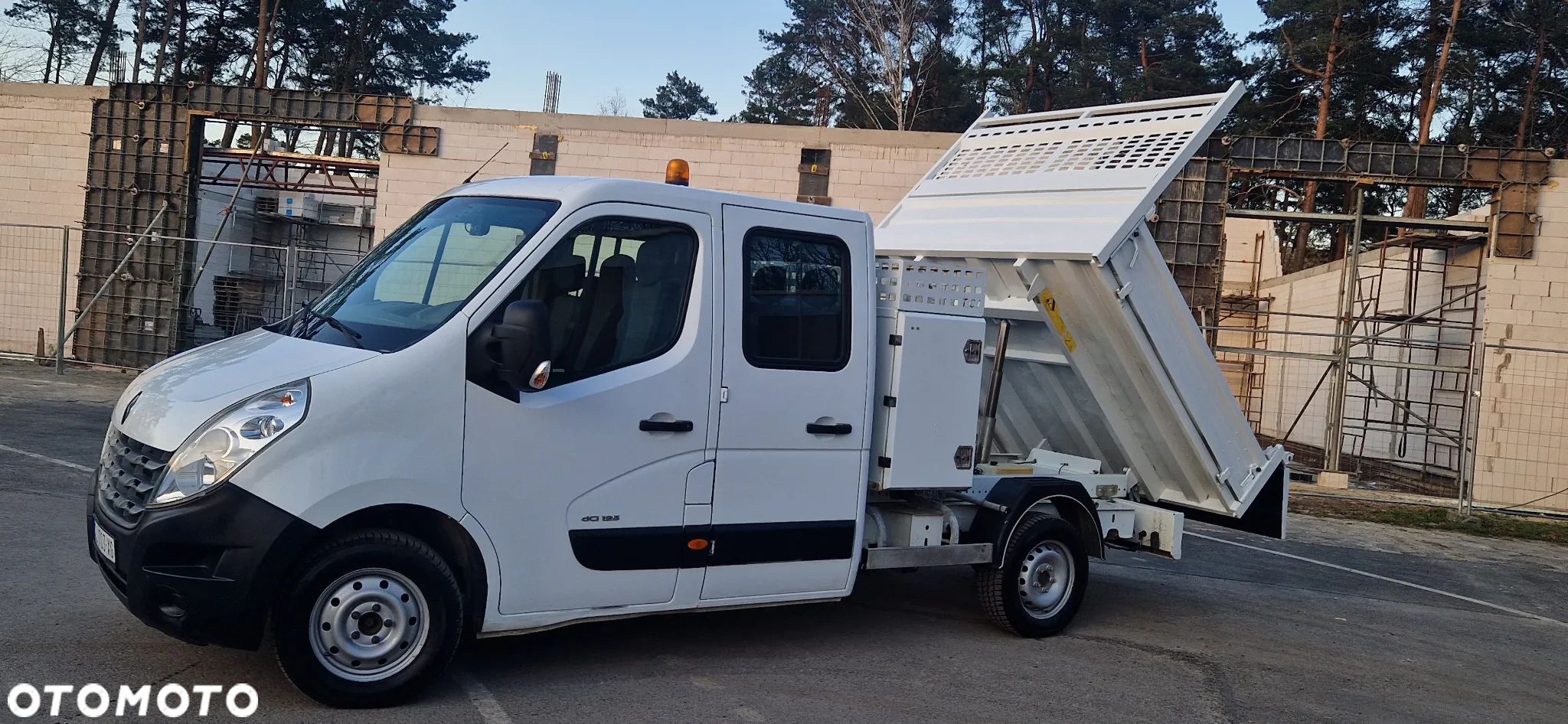 Renault MASTER KIPER BRYGADÓWKA 7 OSÓB KLIMA SKRZYN KJA DYSTRYBUTOR PALIWA NOWE OPONY - 1