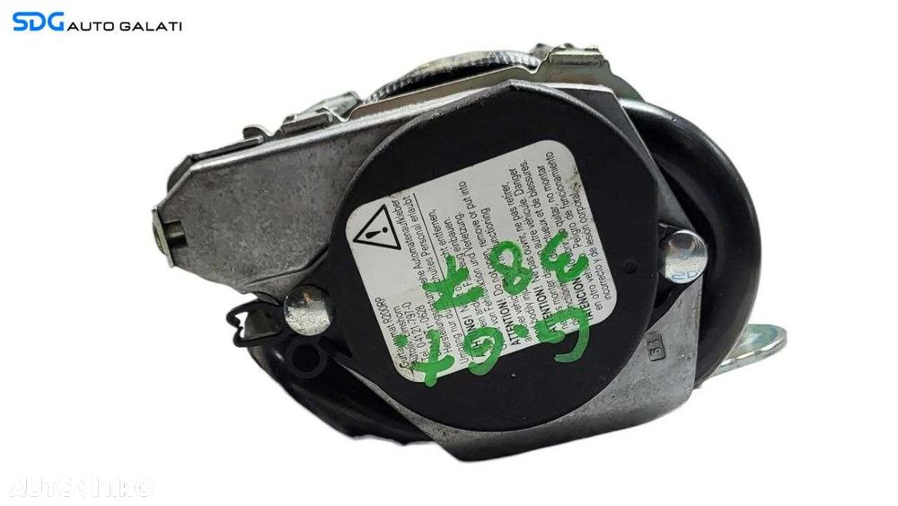 Centura Siguranta Stanga Fata Sofer Volkswagen Golf 6 Plus 2008 - 2013 Cod 5M2857705E [L7434] - 5