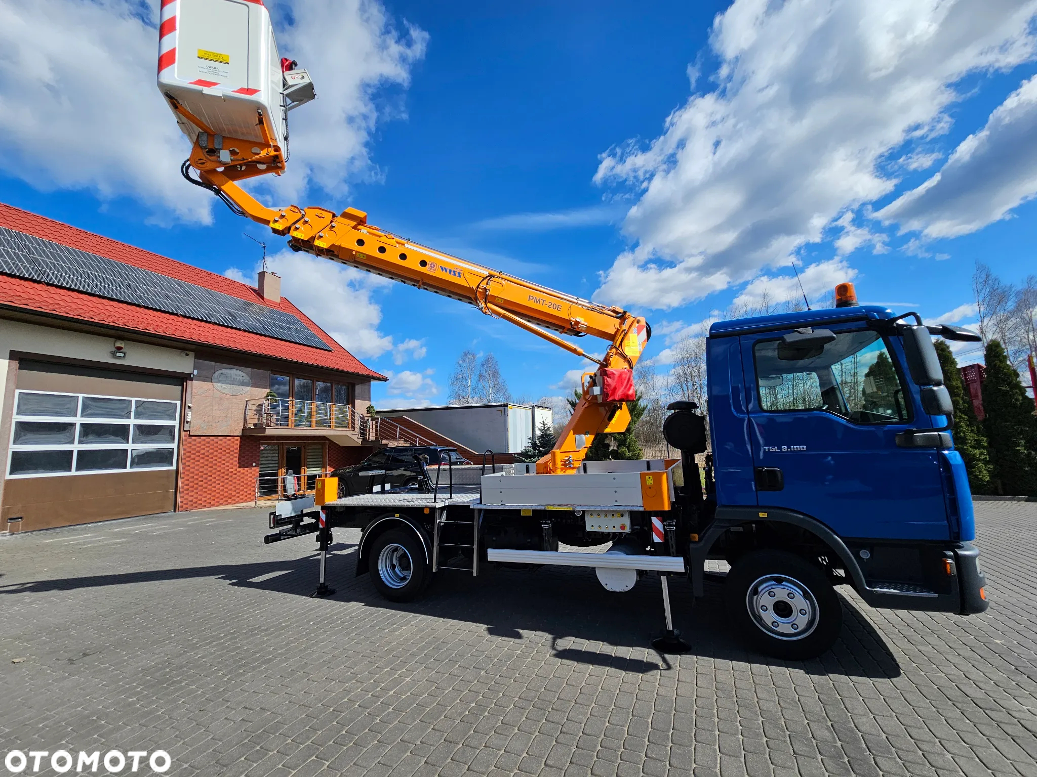 MAN TGL 8.180 ZWYZKA PODNOŚNIK KOSZOWY 21m - 25
