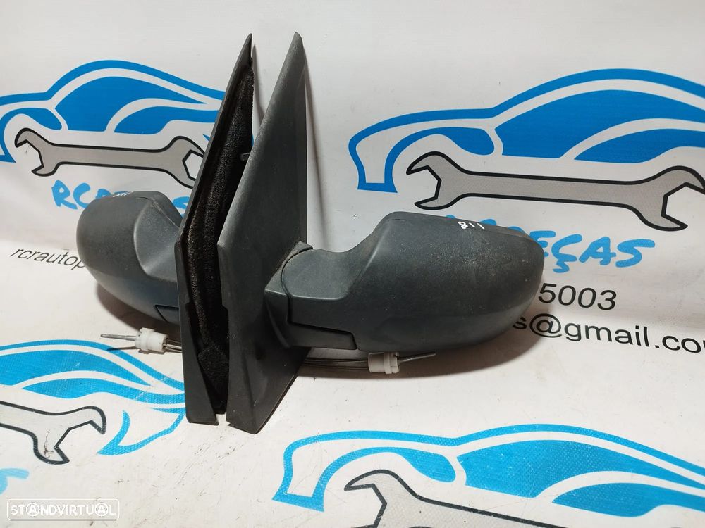ESPELHO RETROVISOR ESQUERDO DIREITO FORD FIESTA V 5 MK5 2N1117682AN 2S6117683AM MANUAL ESPELHOS RETROVISORES - 6