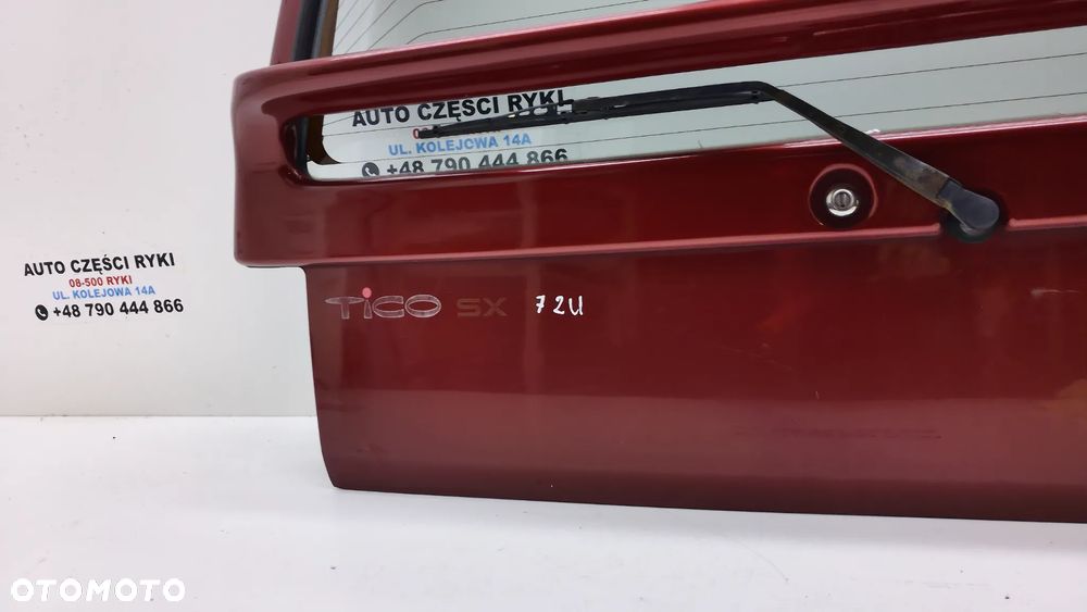 Daewoo Tico Klapa bagażnika 72U - 3