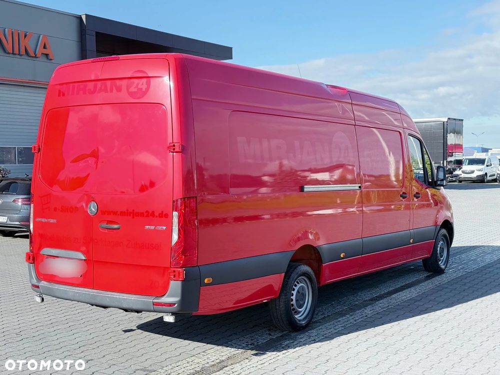 Mercedes-Benz Sprinter 319 CDI V6 Ekstralong Maxi L5H2 Furgon Salon PL - 4