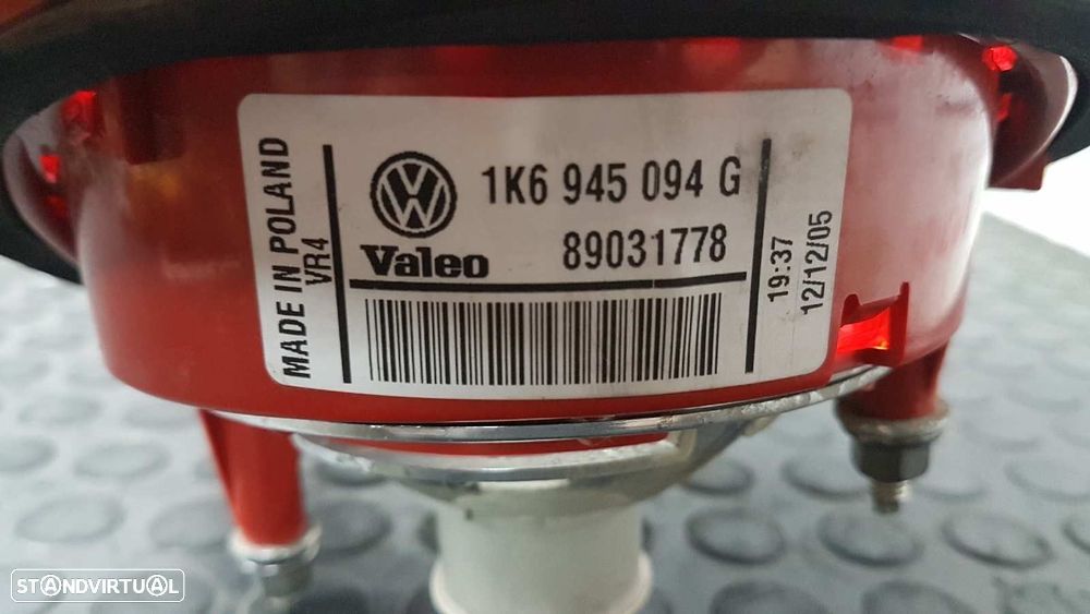 FAROLIM TRASEIRO DIREITO VOLKSWAGEN GOLF V BERLINA (1K1) SPORTLINE - 7