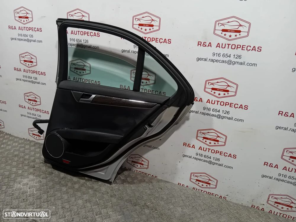 Porta Trás Traseira Direita Mercedes Class C W204 Original - 6
