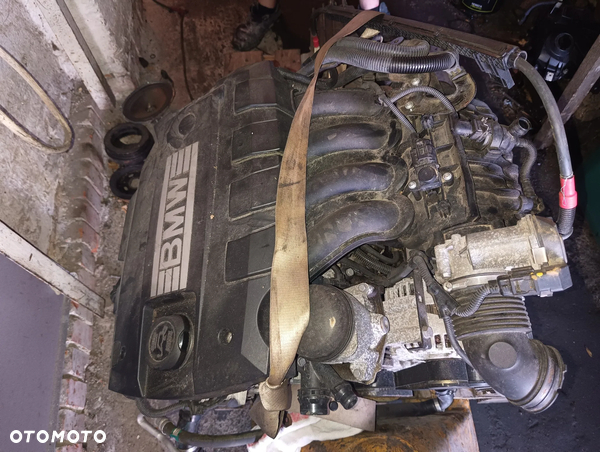 SILNIK BMW E87 1.6 I N45B16A KOMPLETNY NISKI PRZEBIEG