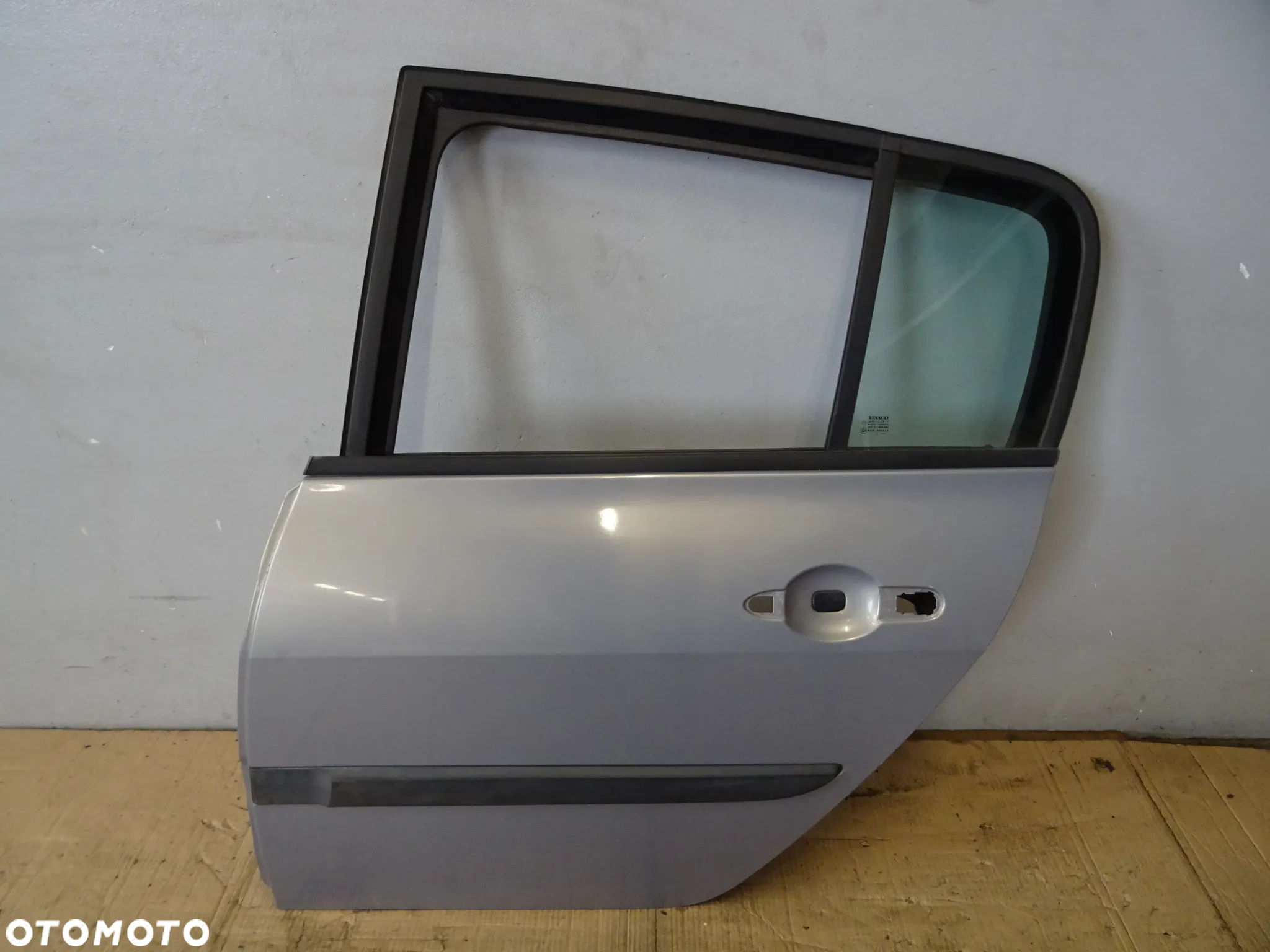 DRZWI LEWY TYŁ LEWE TYLNE RENAULT MEGANE II 5D HB LAK:TEA19 NR1161 - 2