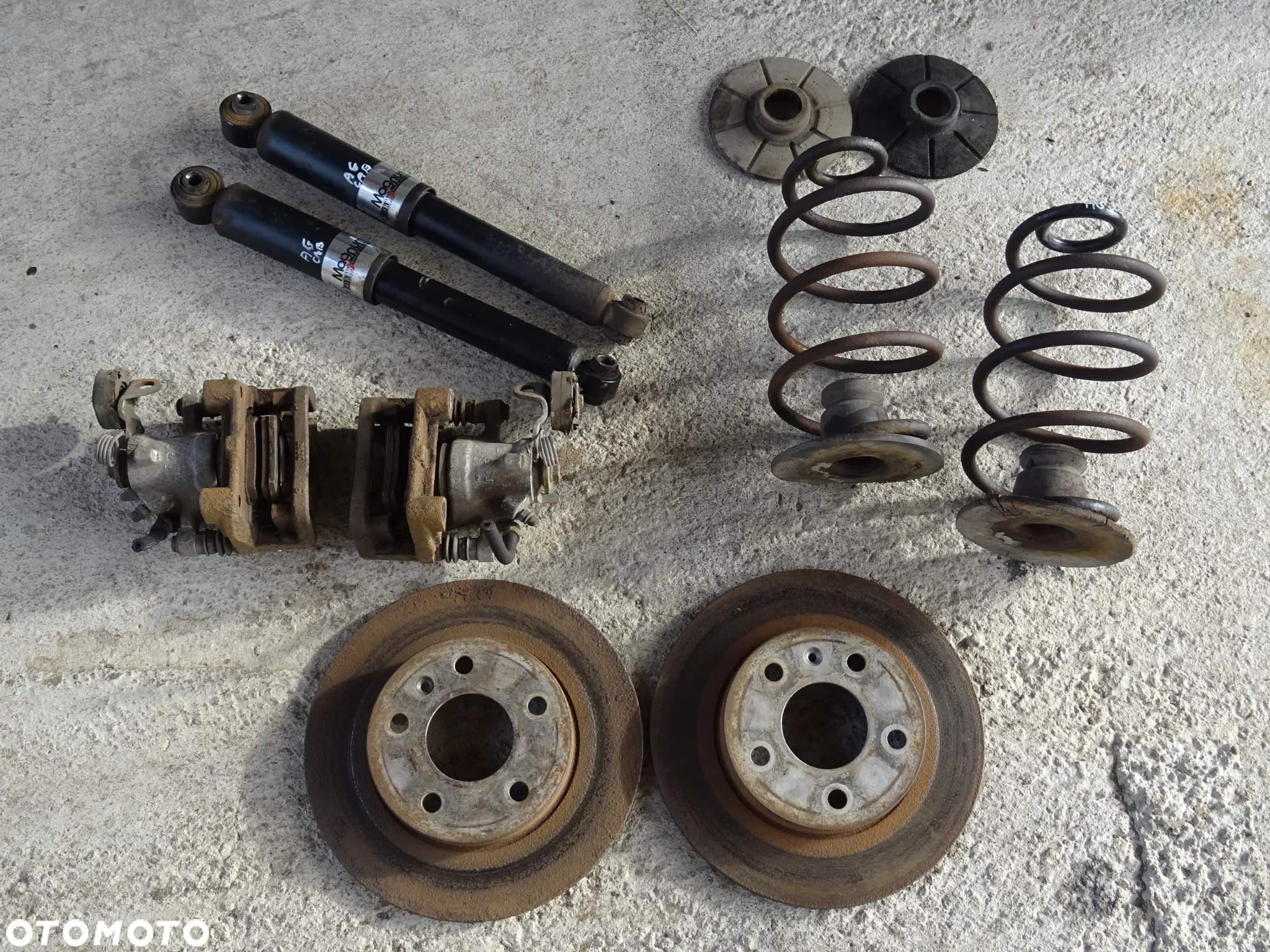 OPEL ASTRA G BERTONE ZACISK HAMULCOWY TYŁ PRAWY LEWY ZAFIRA A - 7