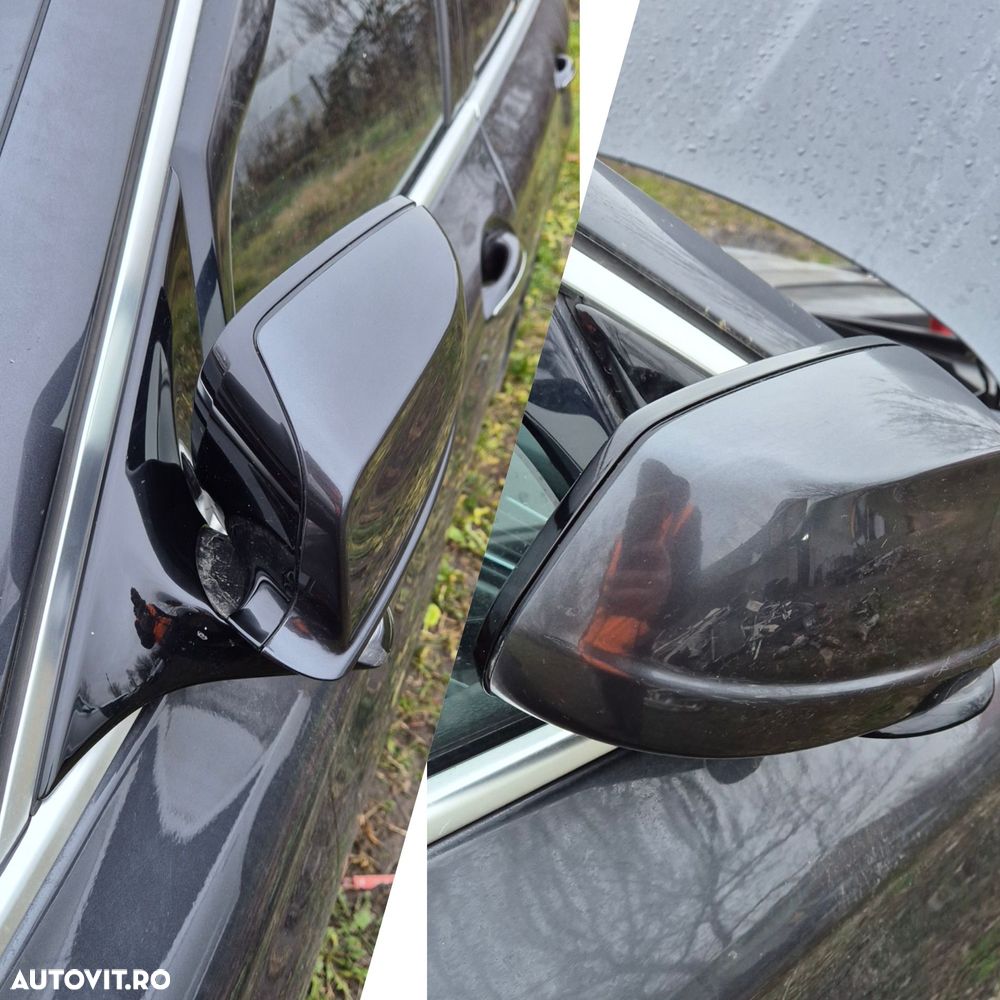 Oglinda/oglinzi cu rabatare bmw seria 5 f10 f11 2012 cod culoare A90 - 1